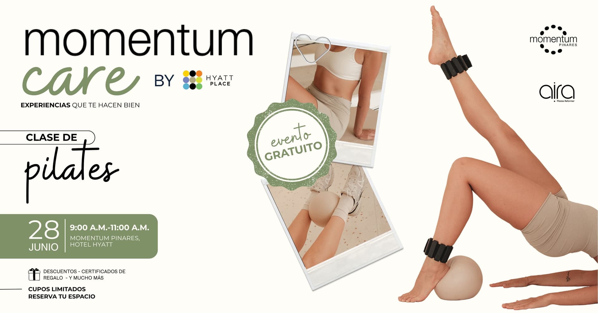 Momentum Care — Clase de Pilates